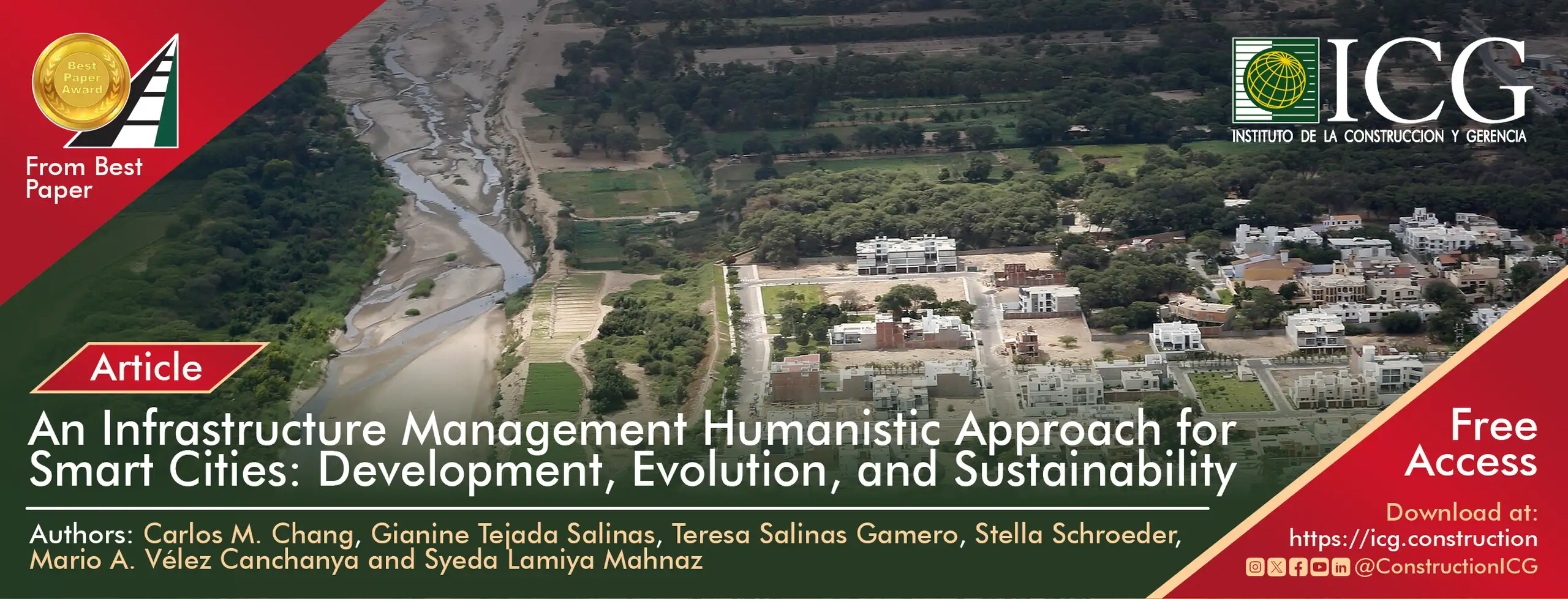 An Infrastructure Management Humanistic Approach for Smart Cities: Development, Evolution, and Sustainability