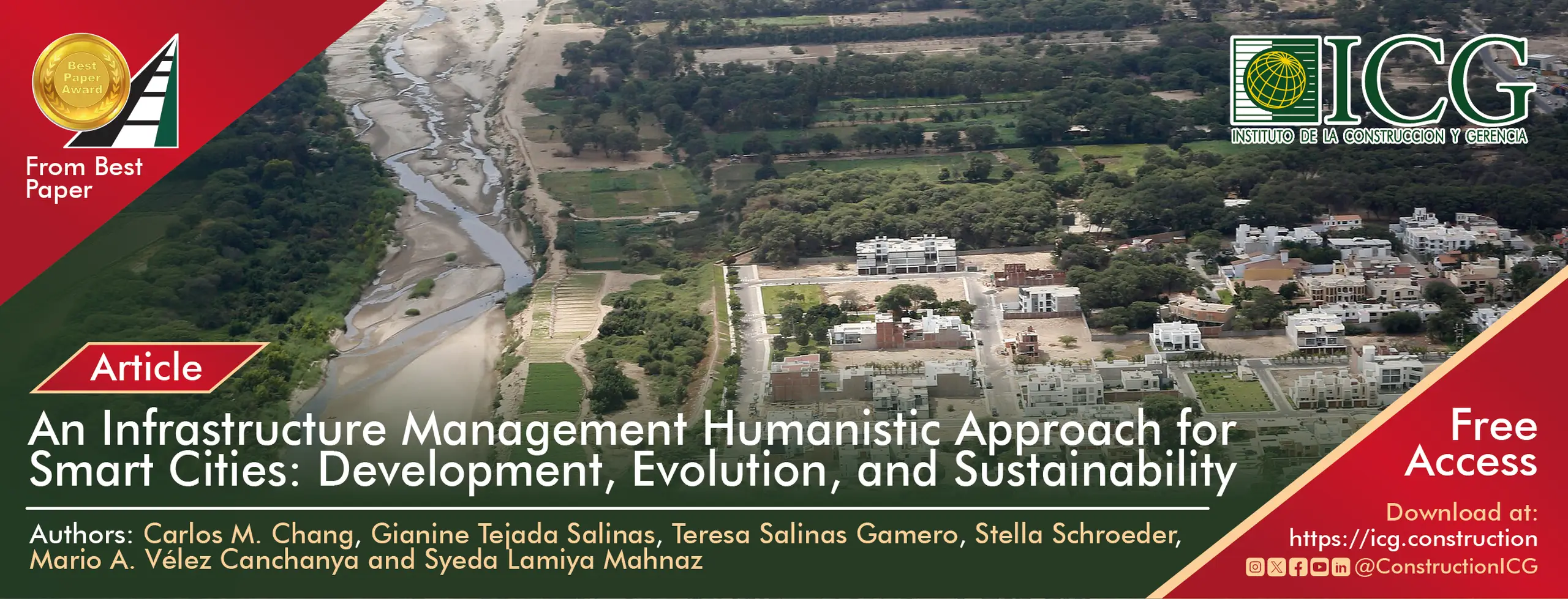 An Infrastructure Management Humanistic Approach for Smart Cities: Development, Evolution, and Sustainability