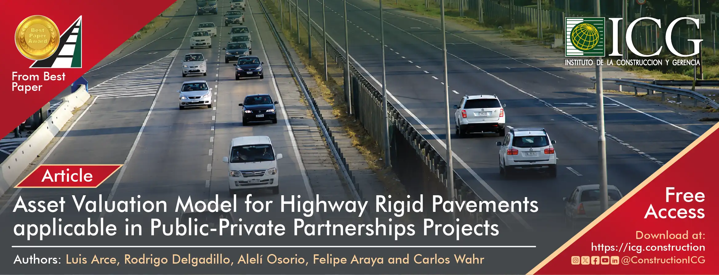 Asset Valuation Model for Highway Rigid Pavements applicable in Public-Private Partnerships Projects